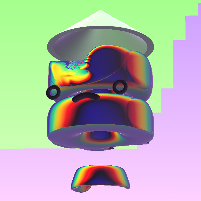 SHADER HEADZ #420 static token preview