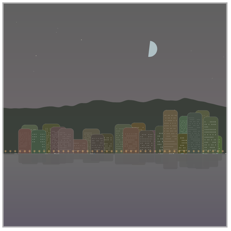 The Color of Cities #10 static token preview