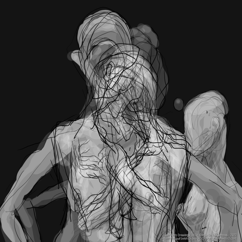 One Tezo Drawings_481+ #12 static token preview
