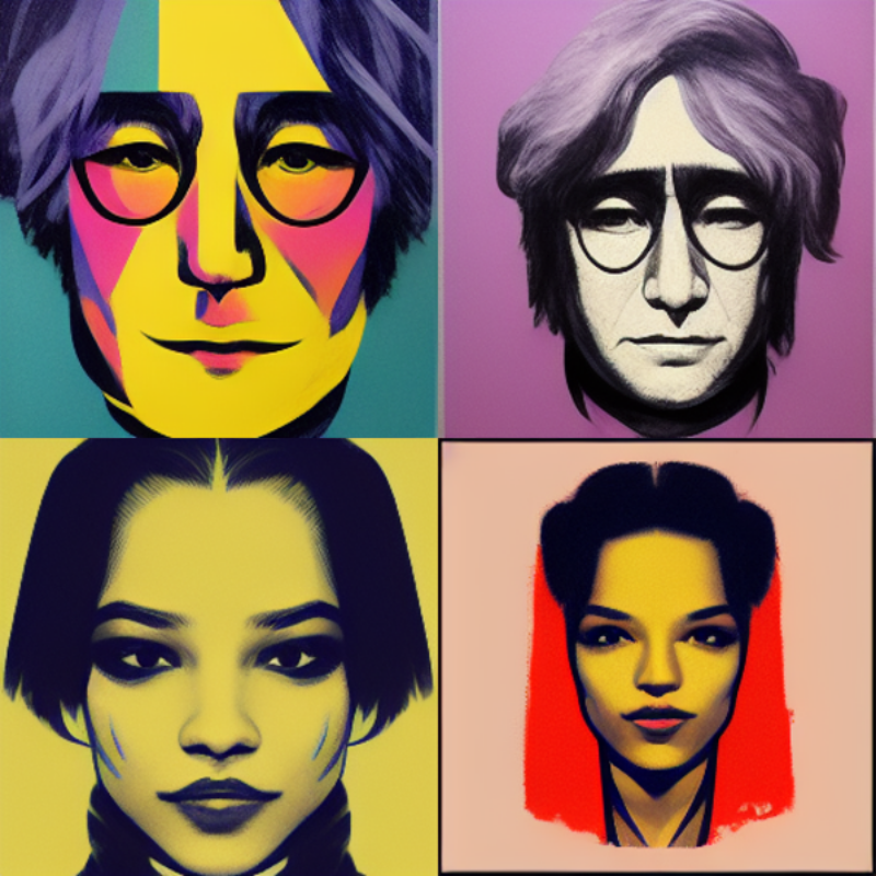 Worldy Warhol #24 static token preview