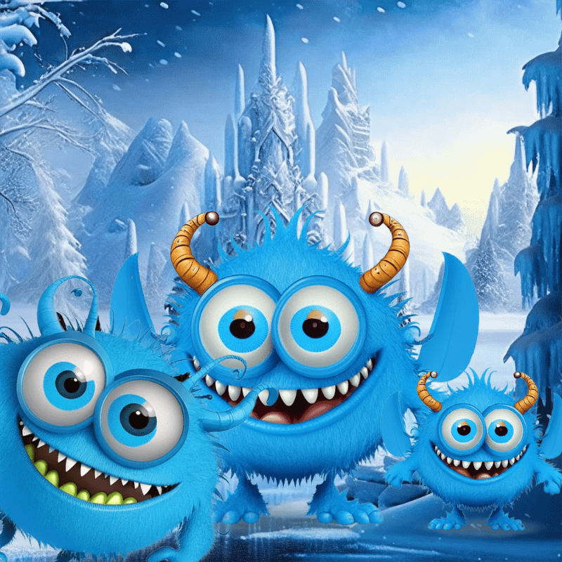 Ice Monsters #6 static token preview
