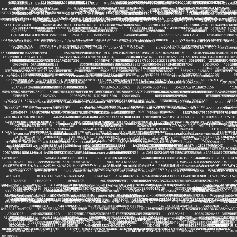Painting by Random Hexadecimal Numbers #12 static token preview