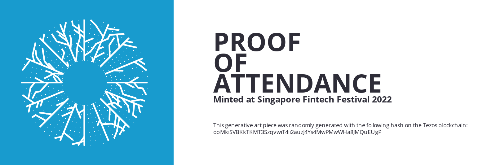 SFF2022 Proof of Attendance Token #2587 static token preview