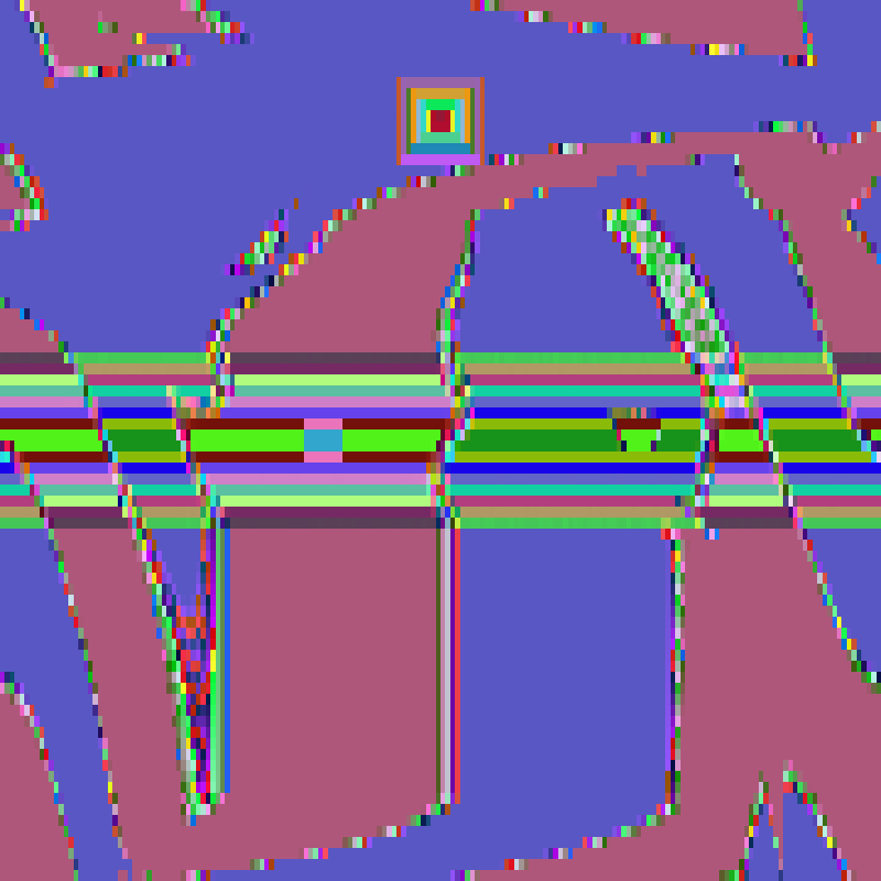 Pixel Flood #856 static token preview