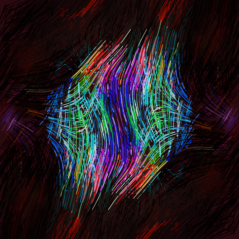 rainbow explosion #23 static token preview