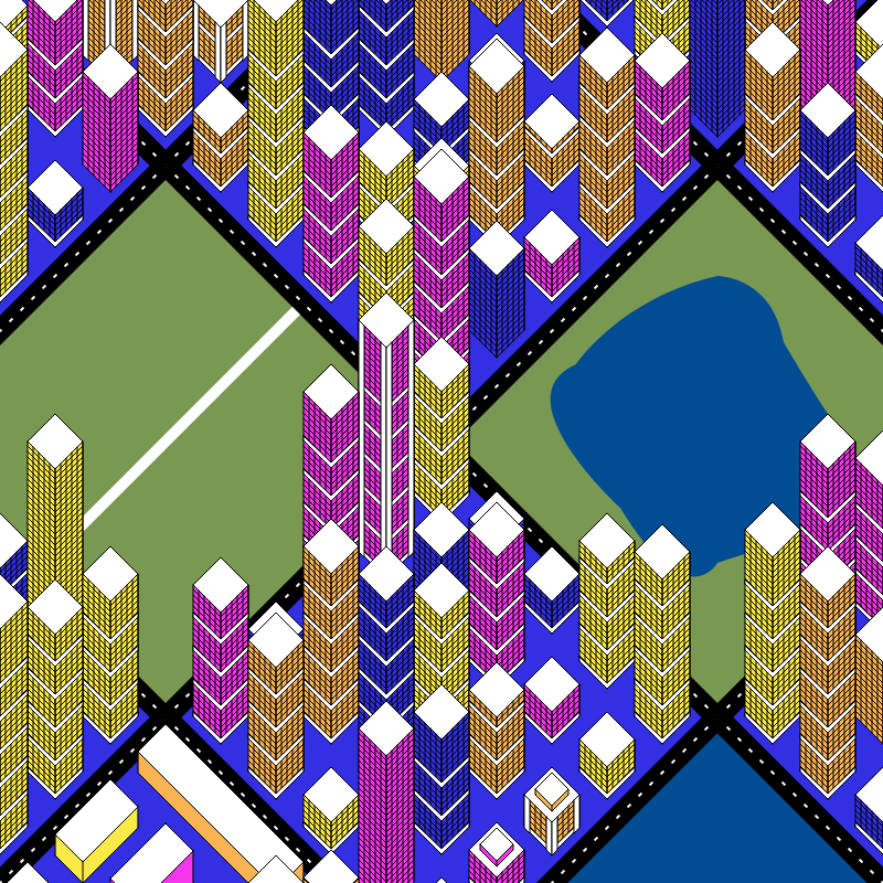 A City from Above #4 static token preview