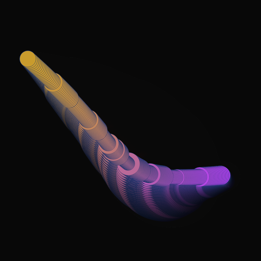 Warping Wobbling Worms #5 static token preview
