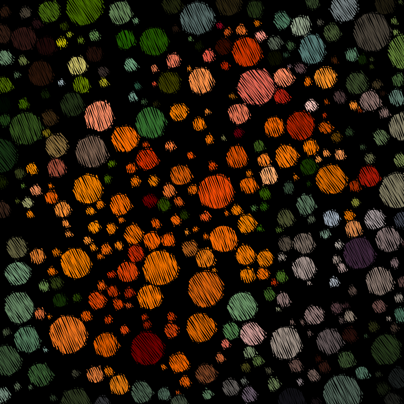 roughly packed flowers #16 static token preview