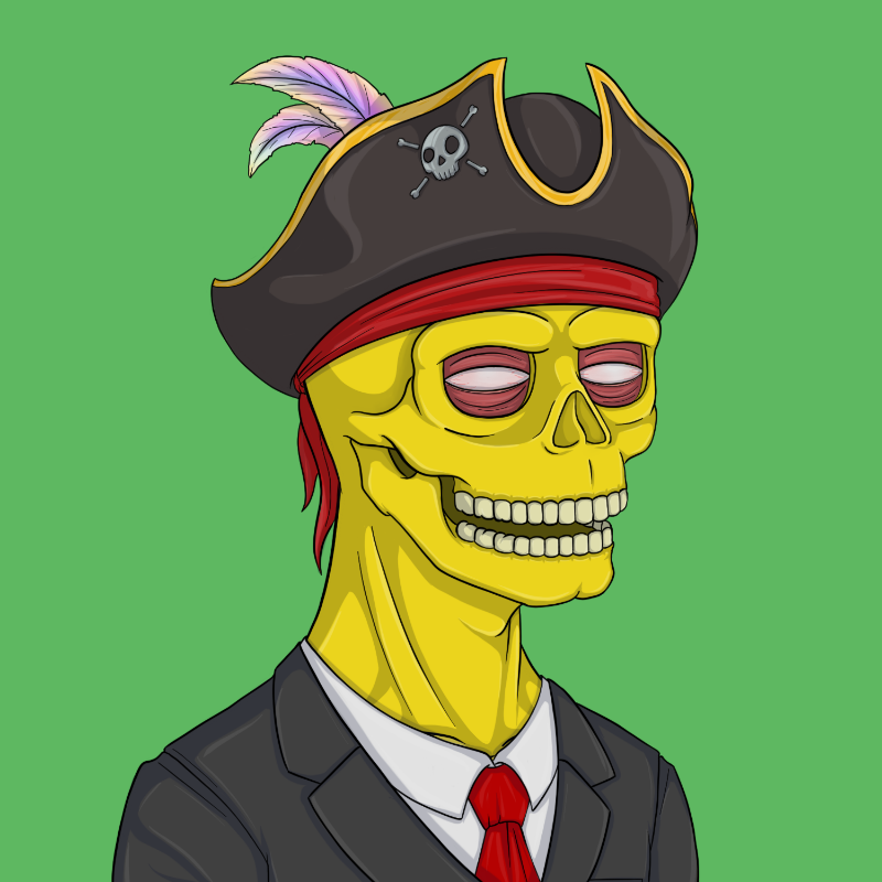 crazy skull club #4 static token preview