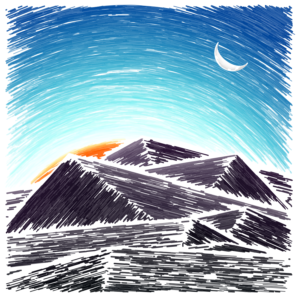 Mount Doodle #9 static token preview