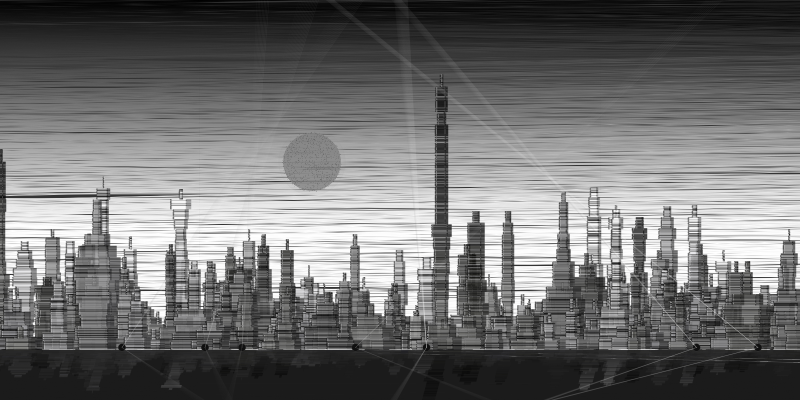 Fictional Cityscapes #1 static token preview
