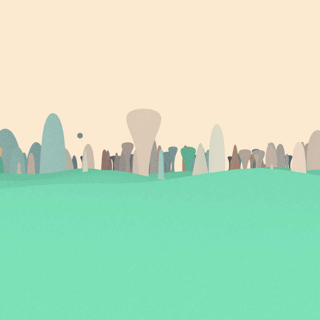 Abstract Environment - Planet Postcard #6 static token preview