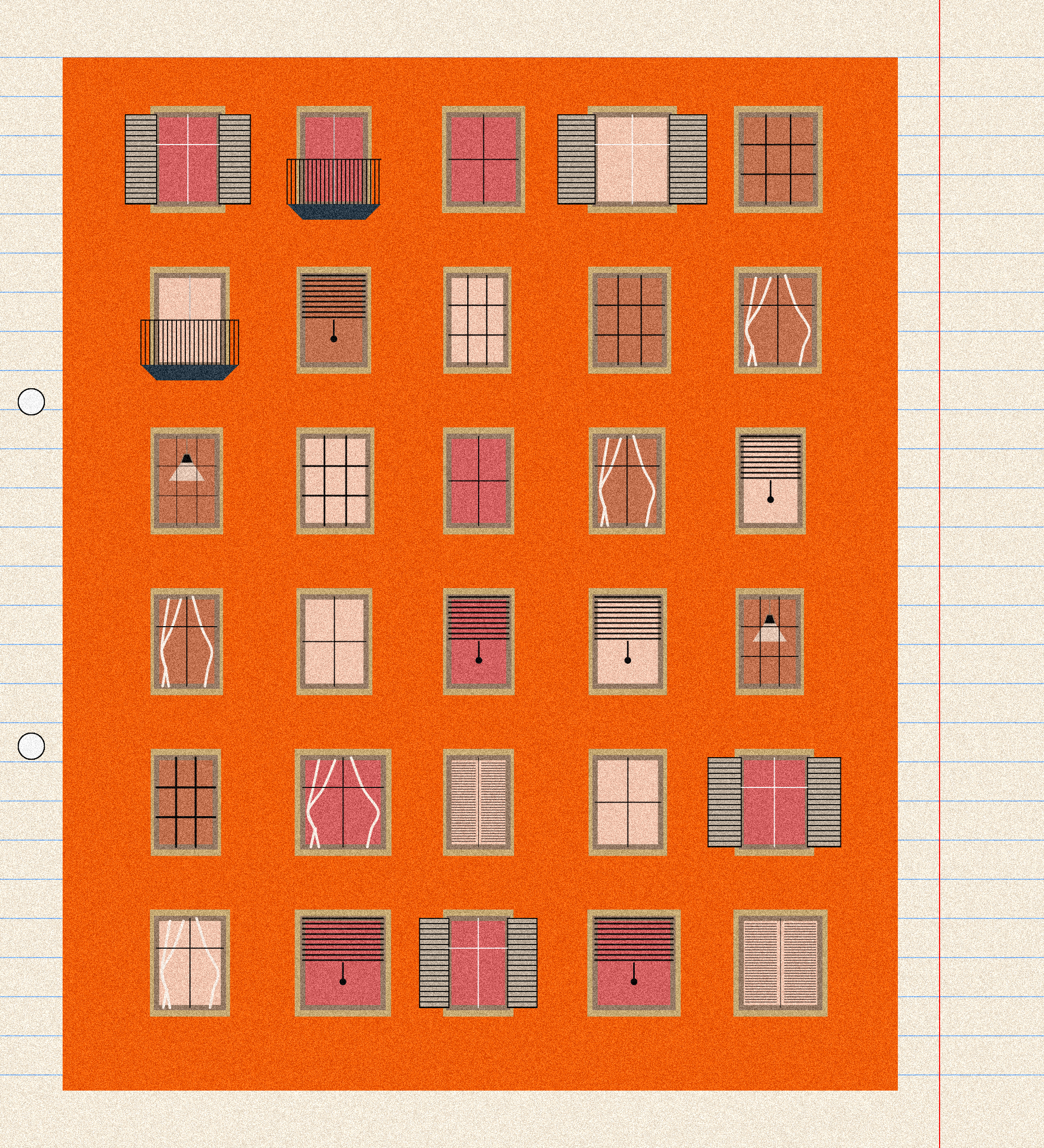 sketchbook page 9: windows #18 static token preview