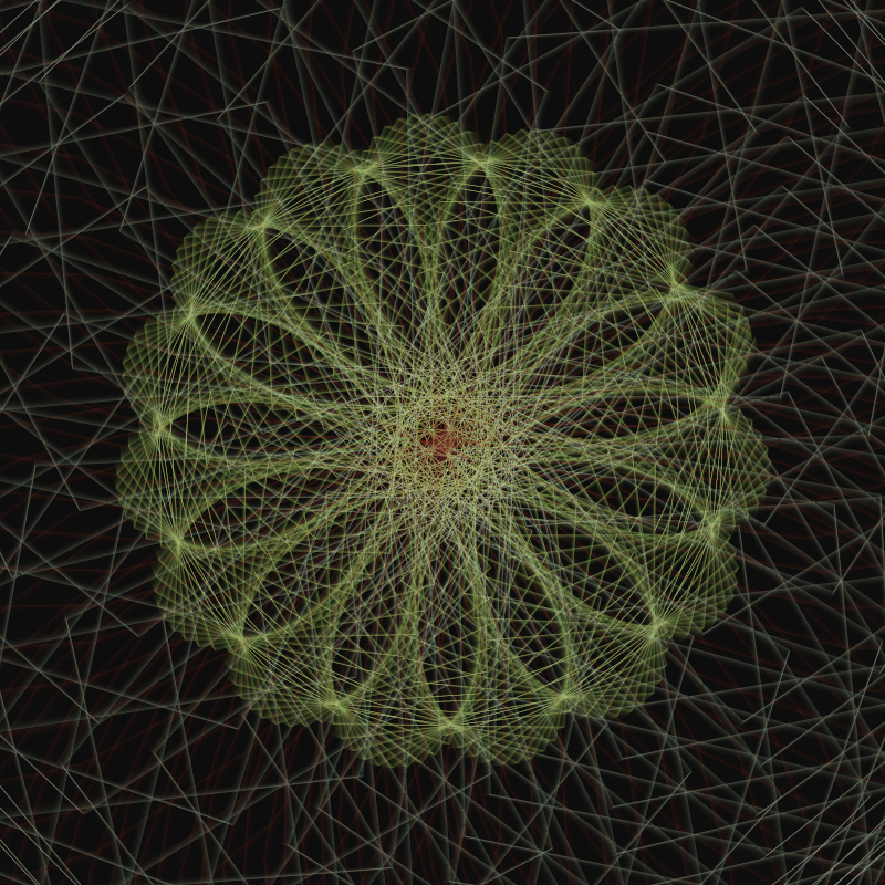 MathArt：FxHash #5 static token preview