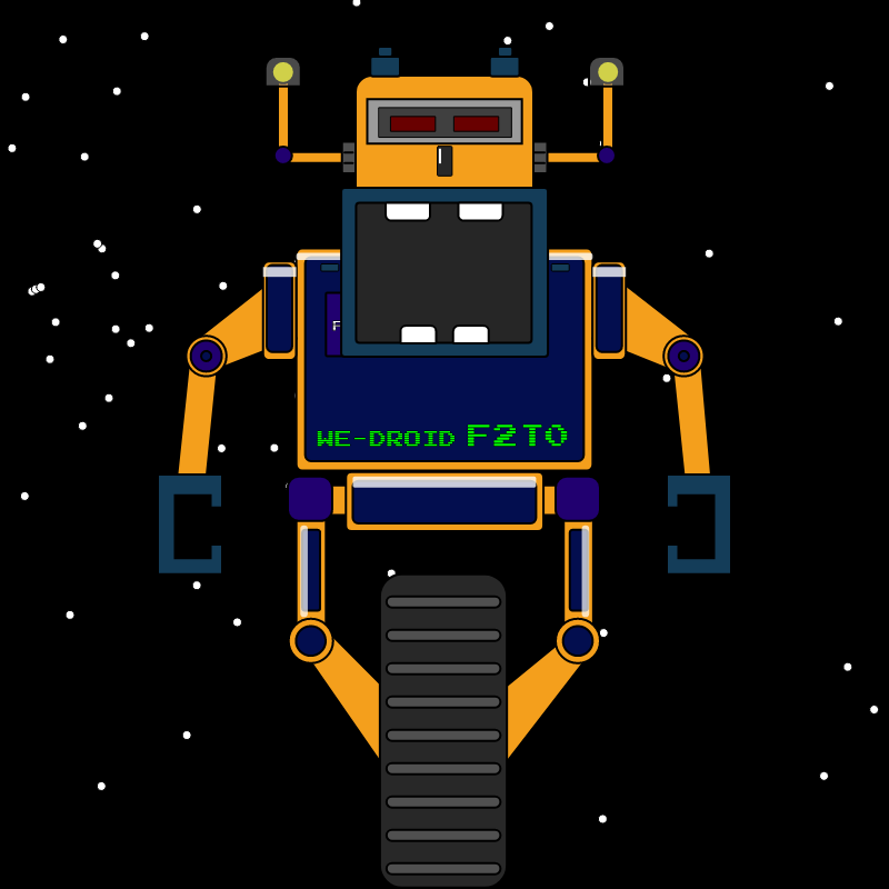 WE-DROIDs #2 static token preview