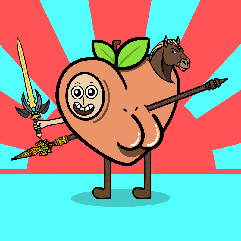 Dat Ass Peach #6 static token preview
