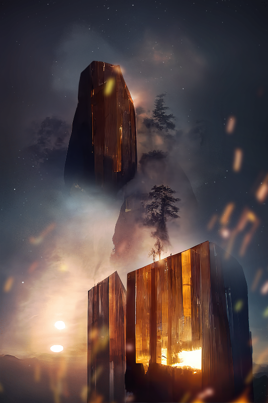 Wooded Solitude #15 static token preview