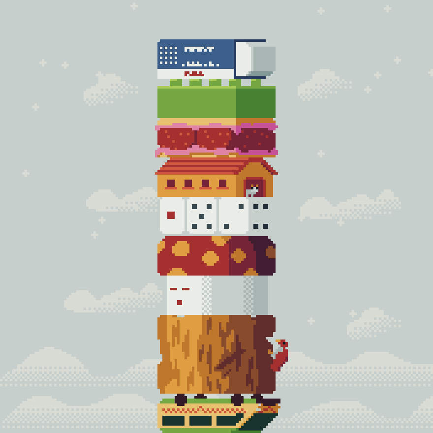 TOWERS #7 static token preview