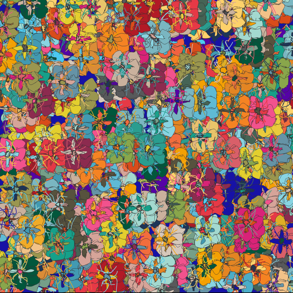 Floral Cacophony #24 static token preview