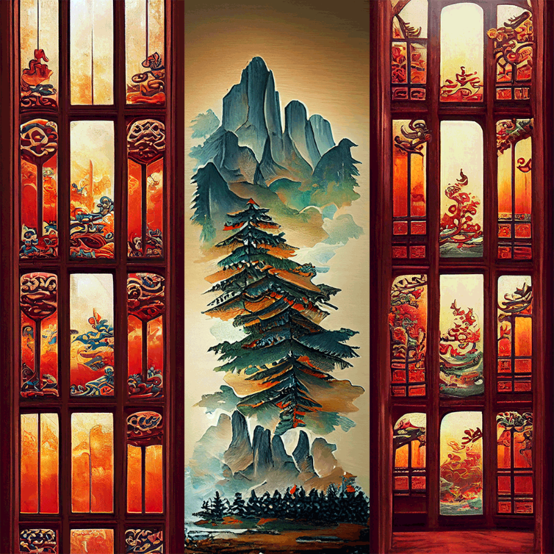 AI Chinese Window #1 static token preview
