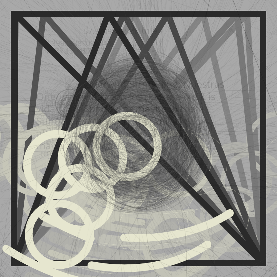 006: Generative composition: Circles #2 static token preview