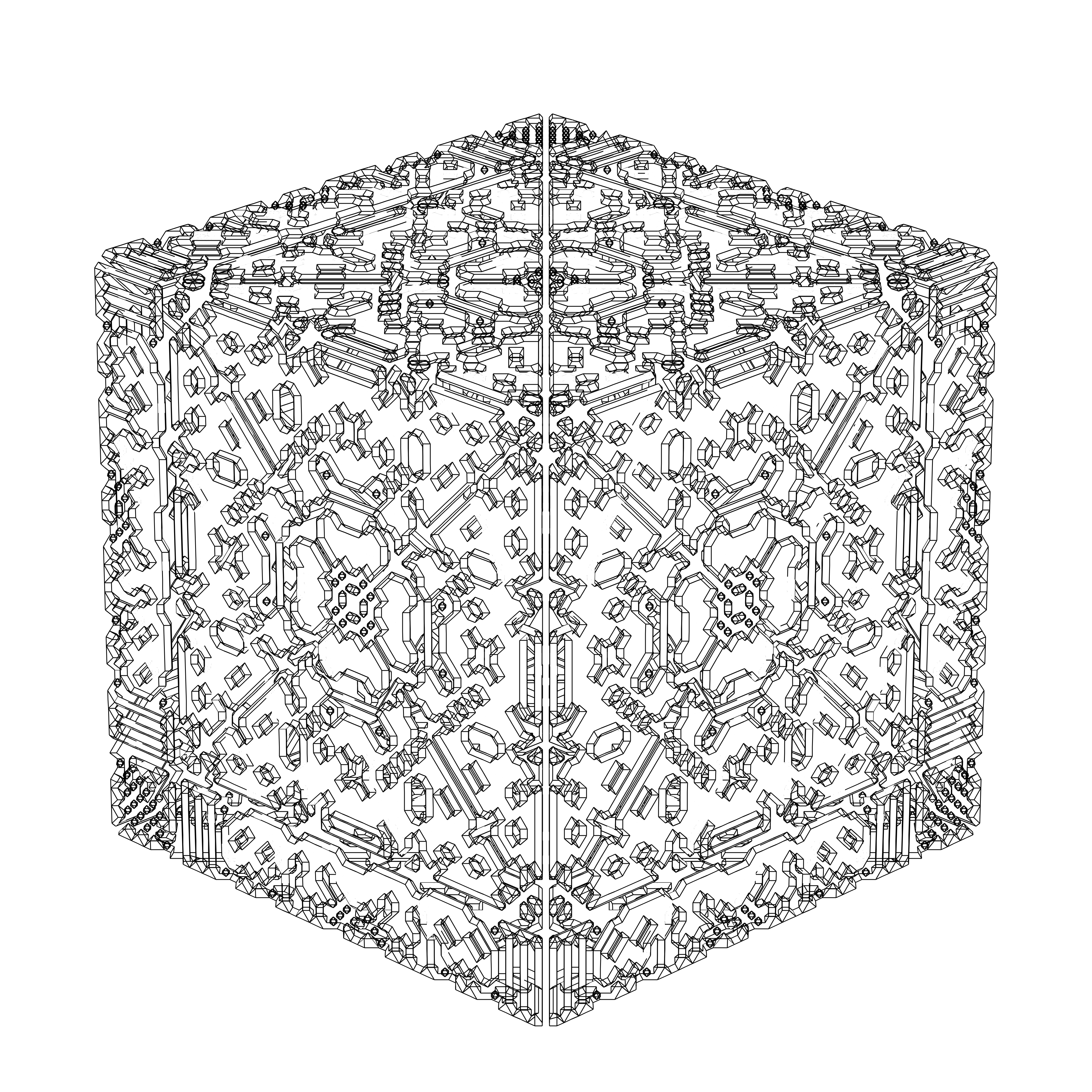 LL21 Alien Art Cube #824 static token preview