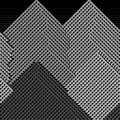 Cellular Mountains #18 static token preview