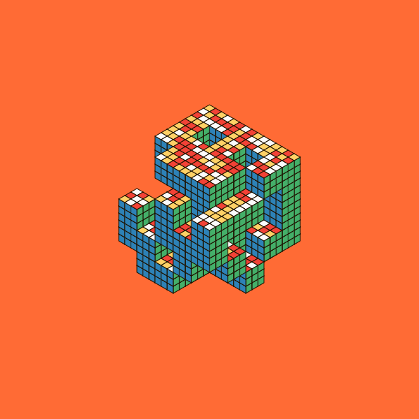 Rubik’s Fortress #18 static token preview