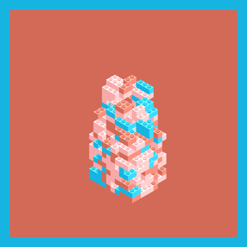 Lego Tower #23 static token preview