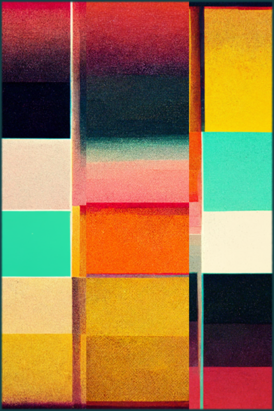 Vibrant Composition #23 static token preview