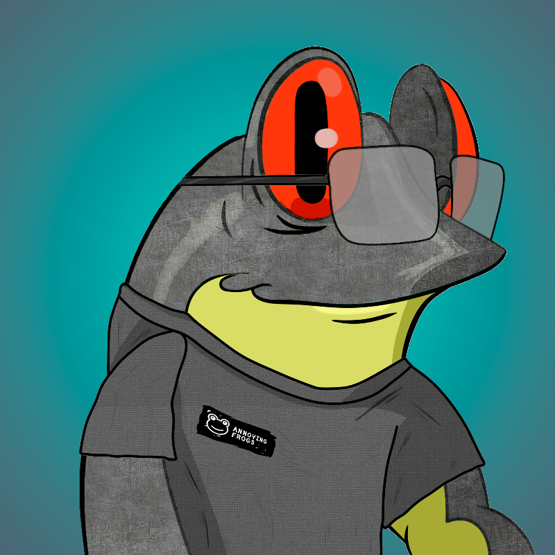 Annoying frogs #14 static token preview
