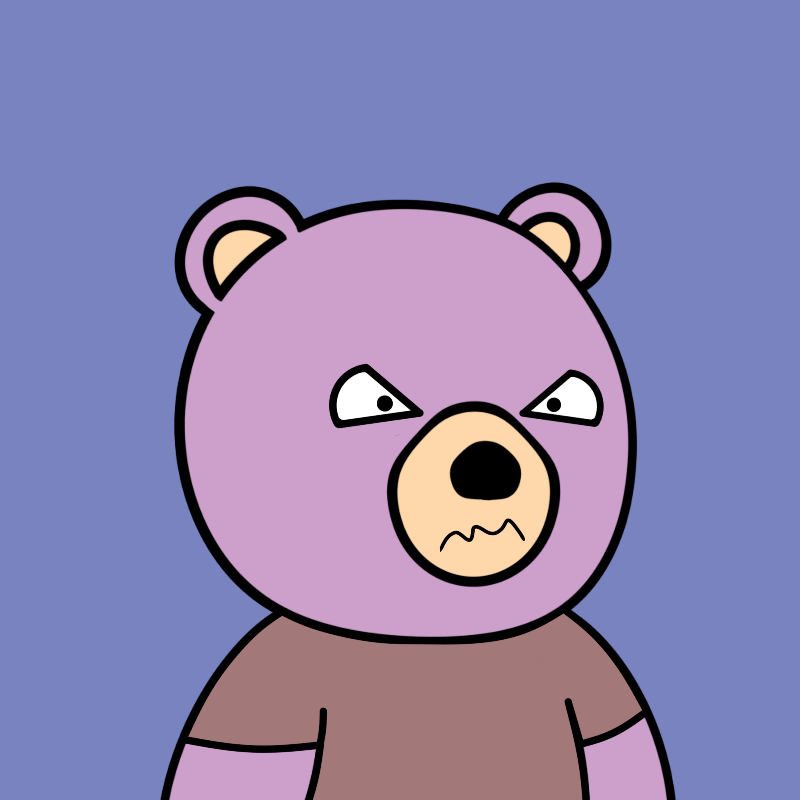 ME BEAR #5 static token preview