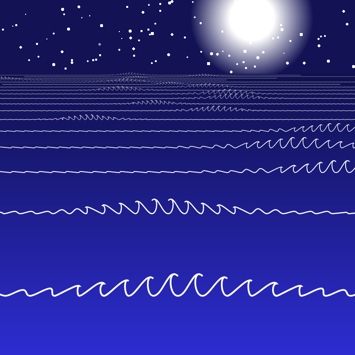 moonlitWaves #9 static token preview