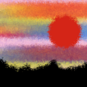 Sunset in memory project preview