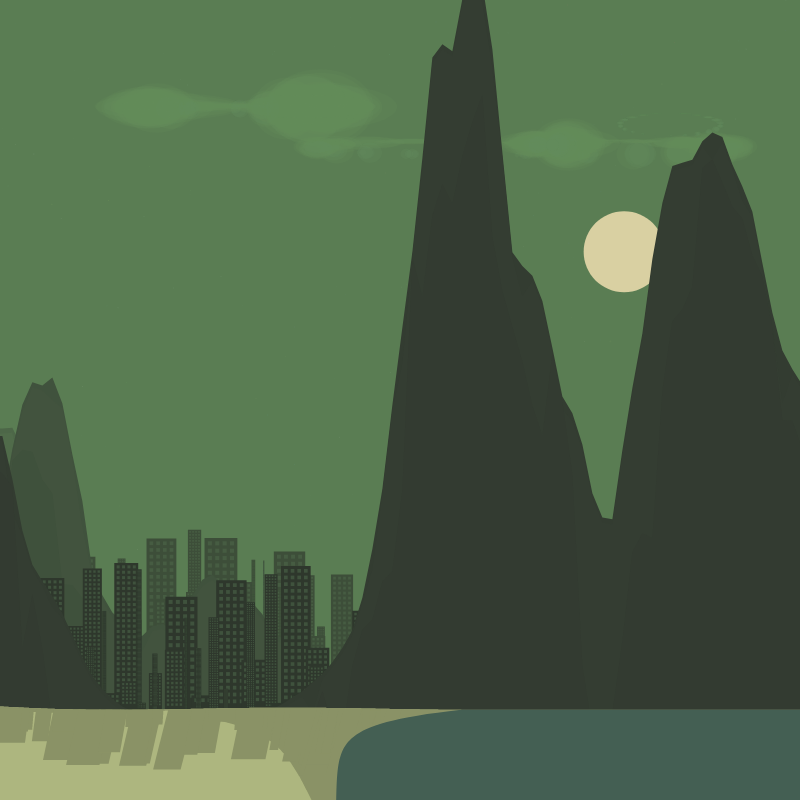 Beachscape #19 static token preview