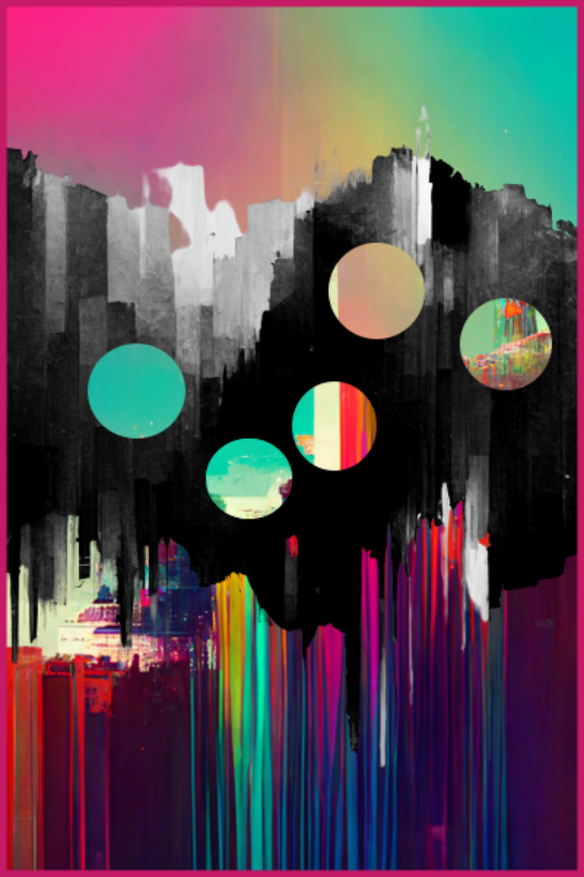 Glitched #5 static token preview