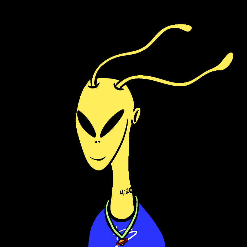 Alien Visitors #2 #16 static token preview