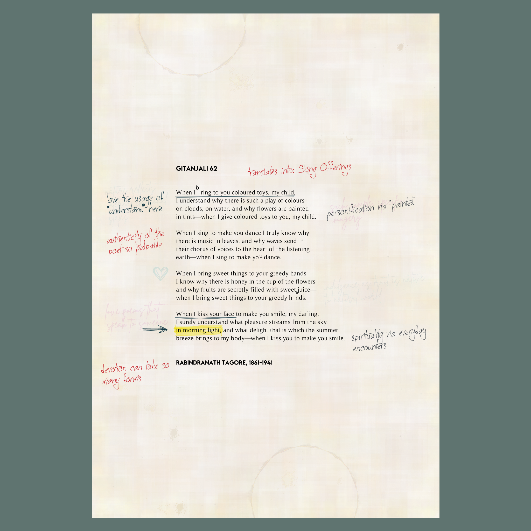 Poems in the Public Domain #22 static token preview
