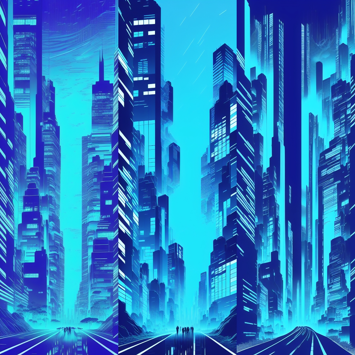 Blue City #7 static token preview