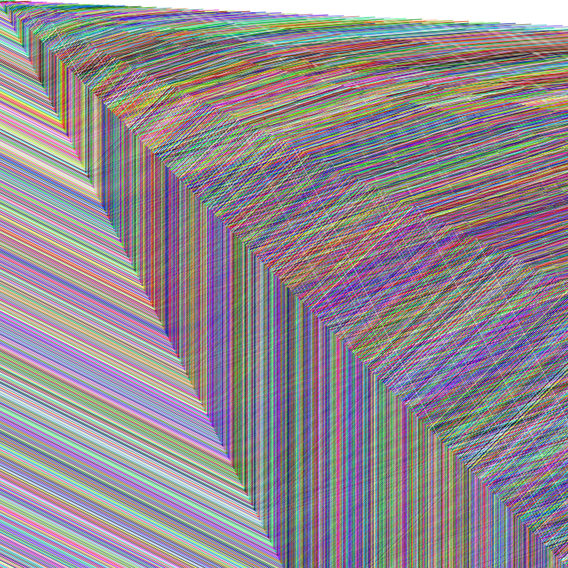 colorful line #1 static token preview