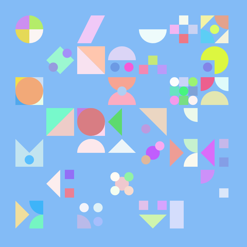 Confetti Shapes #17 static token preview