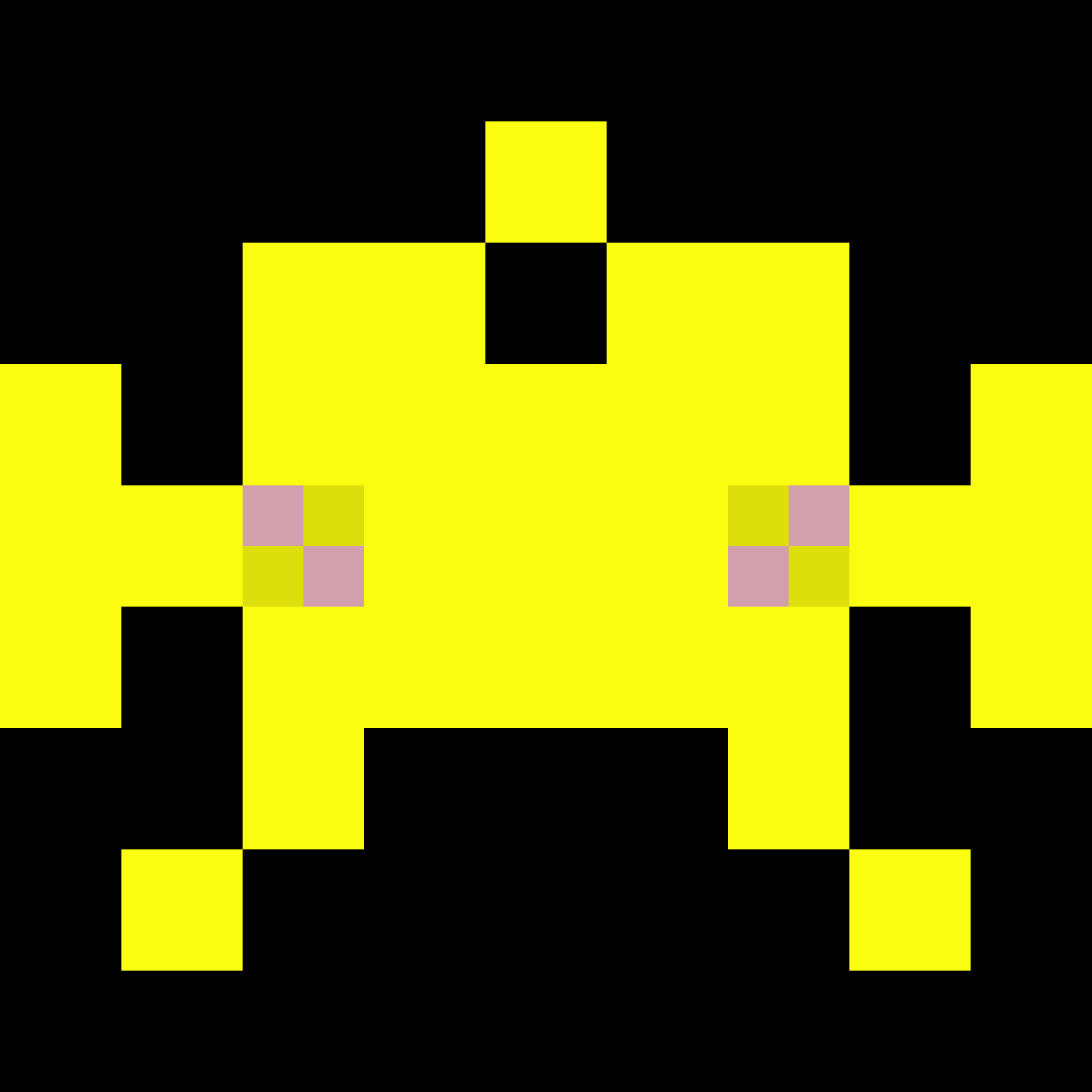 Pixel Invaders #3 static token preview
