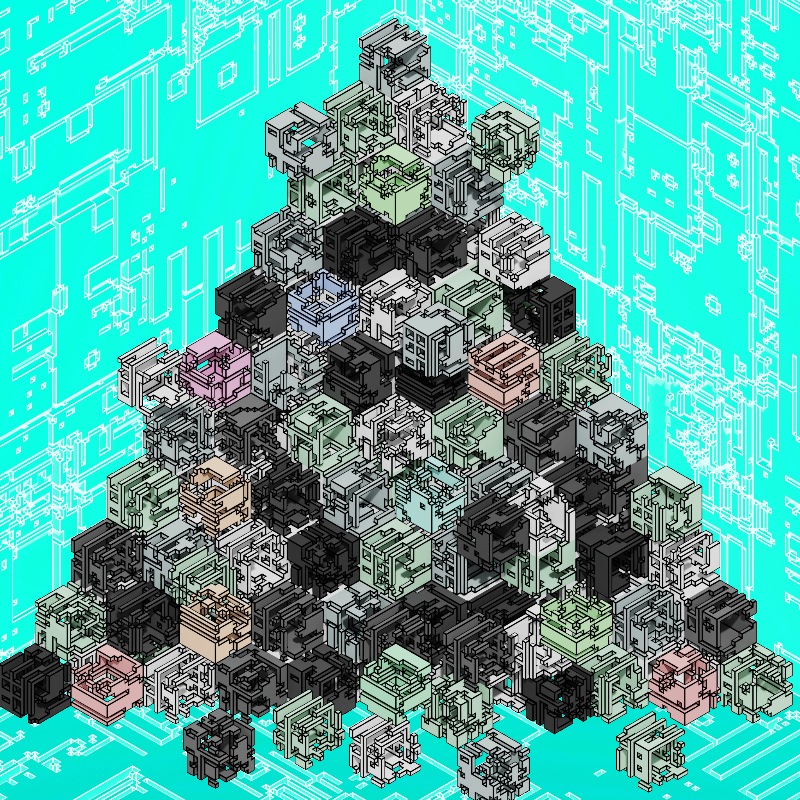 Chaotic Cube #18 static token preview