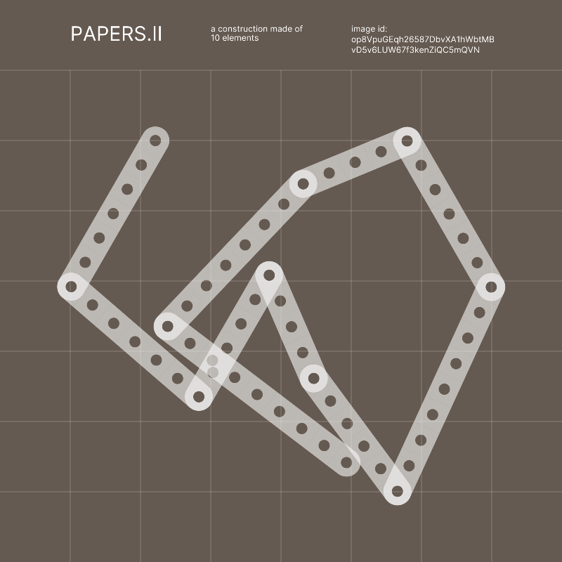 PAPERS.II #22 static token preview