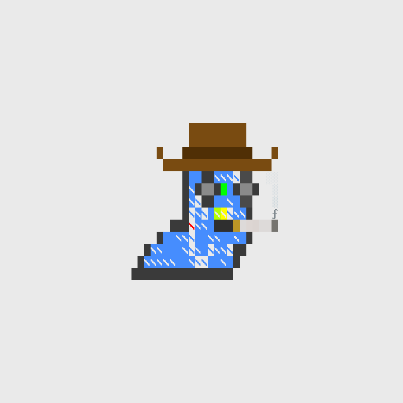 DOS Larva #51 static token preview