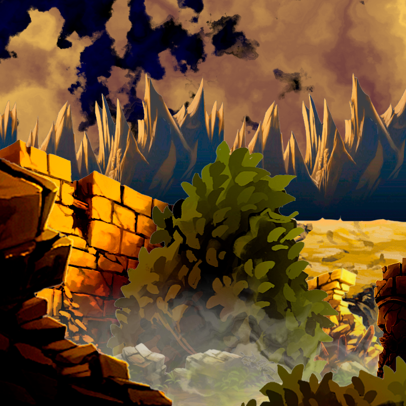 Desolated Landscapes #25 static token preview
