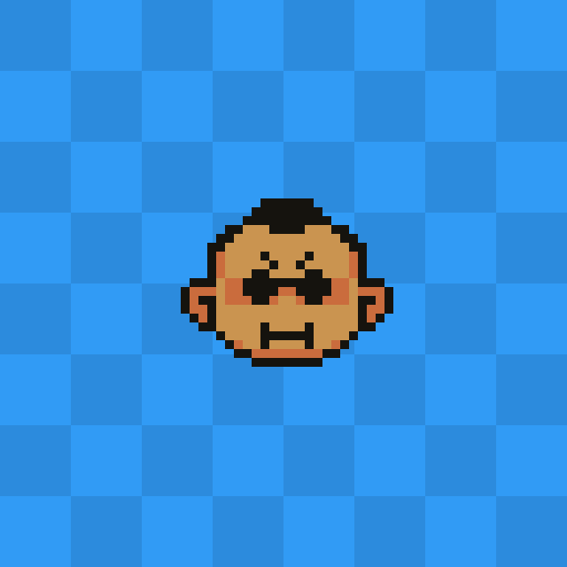 Pixel Dads #7 static token preview
