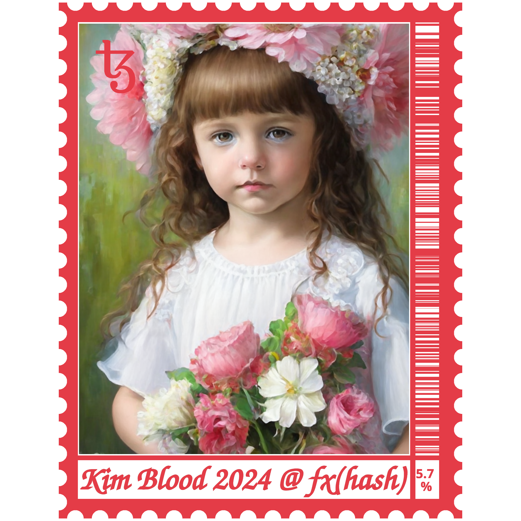 Flower Girls #6 static token preview