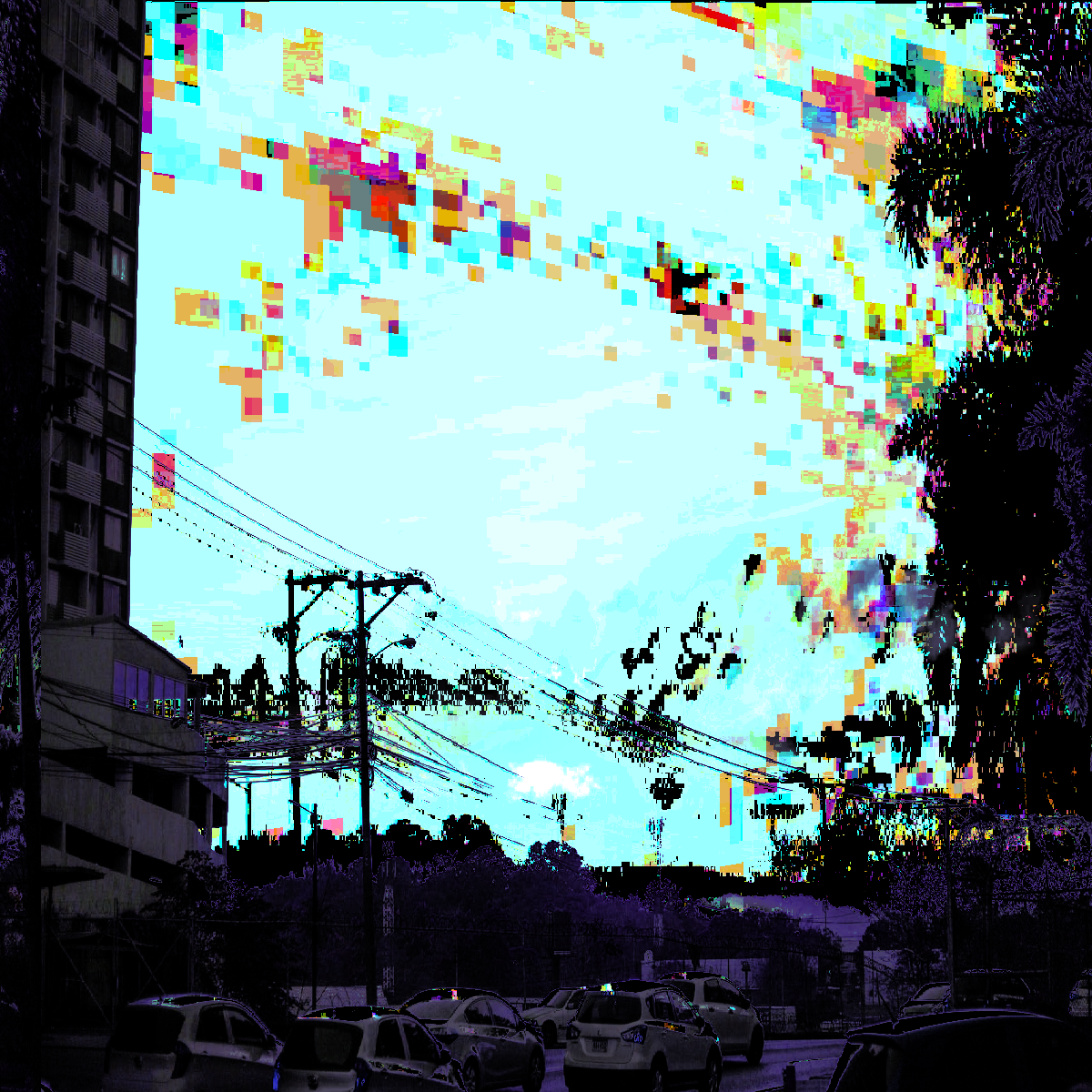 Glitch City #10 static token preview