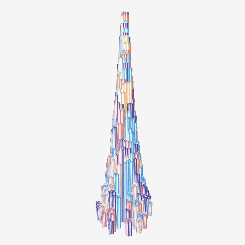 Stripe Skyscraper #14 static token preview